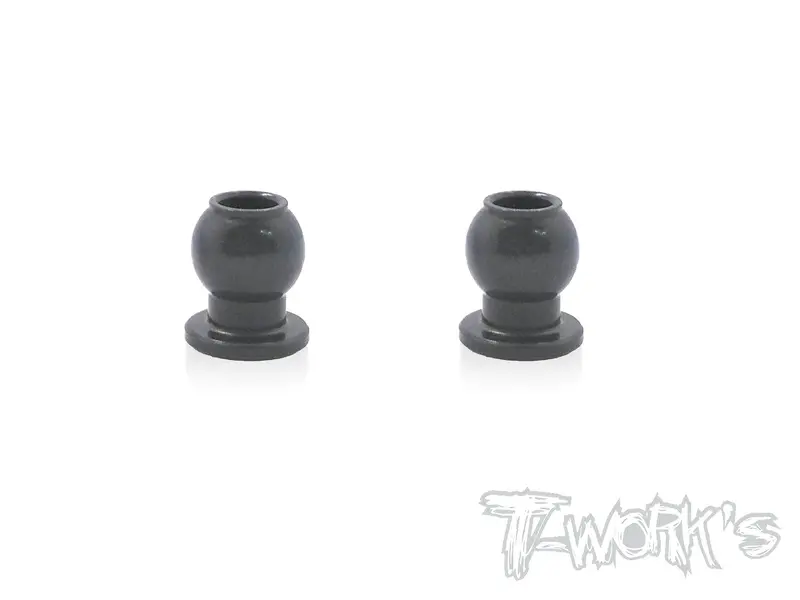 To-104-F  7075-T6 Hard Coated Alum.6Mm Servo Link Pivot Ball  ( For  Hong Nor & Ofna X3/X3e Sabre,Igt8) 2Pcs. 1
