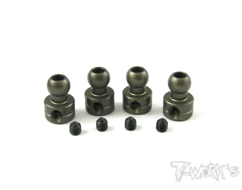 To-107 Hard Coated Alum. 6Mm Anti-Roll Bar Ball ( 4Pcs. ) 1