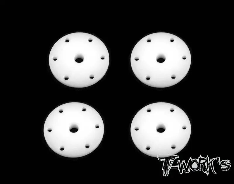 To-120 Machined 1.2Mmx6 Tapered Shock Pistons 15Mm( For Mugen Mbx-6/Mbx-7) 1