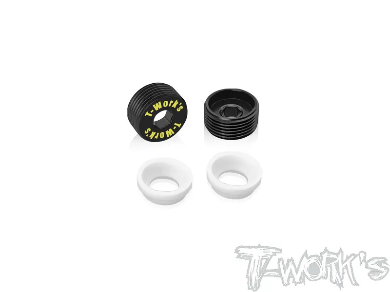 To-129-Ifb8   Brass Front Upright Adjust Nut With Teflon Spacers( For Infinity Ifb8 ) 2Pcs. 1