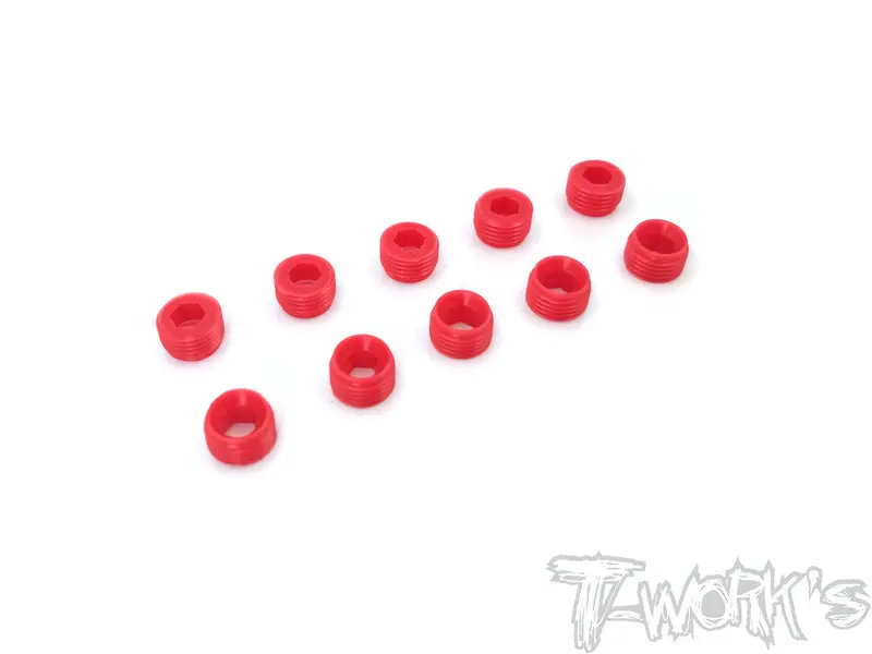 To-134-S Pom Front Upright Adjust Nut Spacers 10Pcs.( For Serpent ) 1