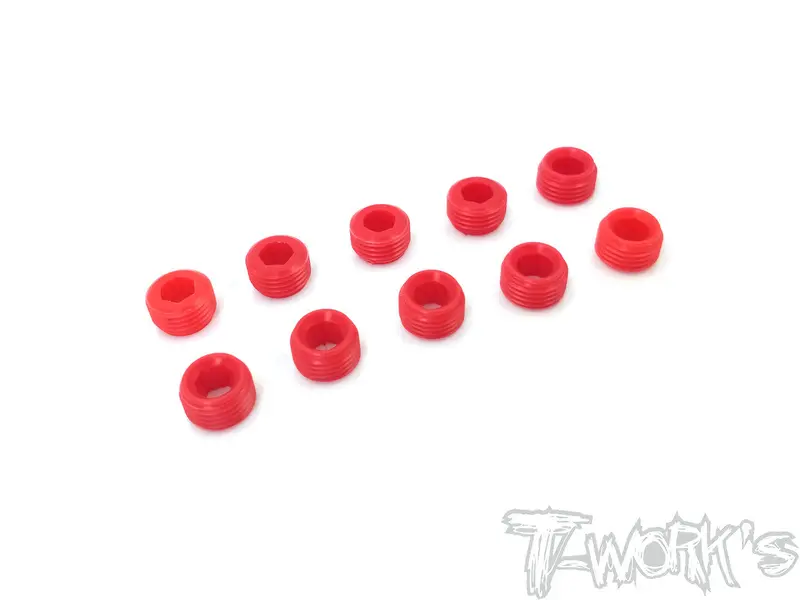 To-134-X  Pom Front Upright Adjust Nut Spacers 10Pcs.( For Xray Rx8/Nt1) 1