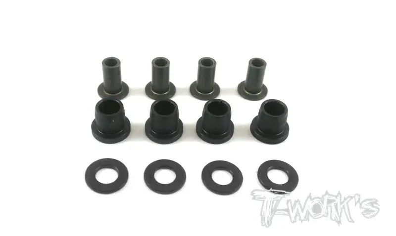 To-160 Hard Coated Alum. Shock Bushing Set With Pom Bushing ( For Xray Xb9/Xb9e/Xb808/Xb8e'16/Gtx'17/Xb8e'17) 1