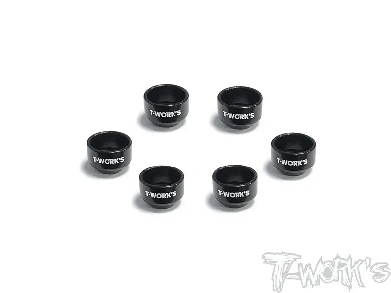 To-162-Tlr Alum. Drive Shaft Safety Collar 6Pcs./2Pcs. ( For Team Losi 22X-4/ 22 ) 1