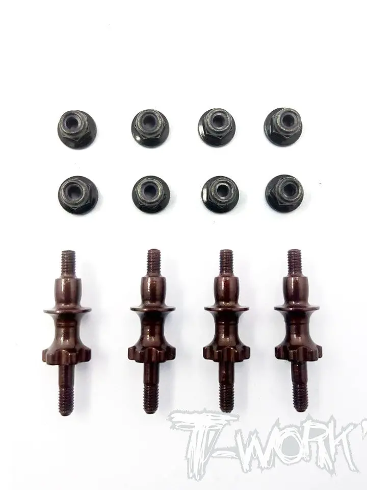 To-177 Spring Steel Shock Standoffs ( For Kyosho Mp-9 ) 1