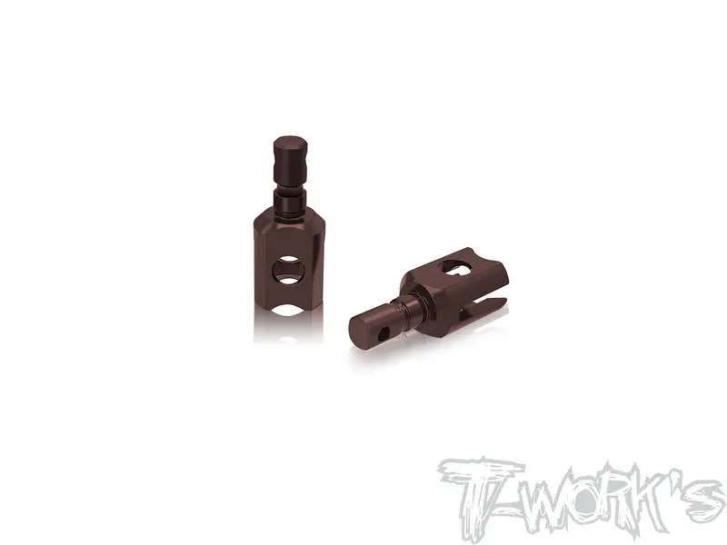 To-196-Rc8   Spring Steel Front & Center Diff. Joint 17Mm ( For Team Associated Rc8 B3.1/B3.2/T3.2/T3.2E ) 2Pcs. 1