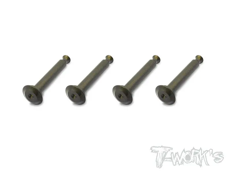 To-198-Hb  7075-T6 Alum.Hard Coated Lower Shock Mount Pins ( For Hb D815/Rgt8 D817 V2/D819 ) 4Pcs. 1