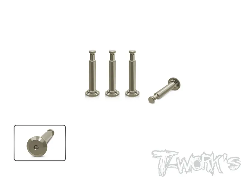 To-198-Rc8b4   7075-T6 Hard Coated Lower Shock Pin ( For For Team Associated Rc8 B4/B4e) 4Pcs. 1
