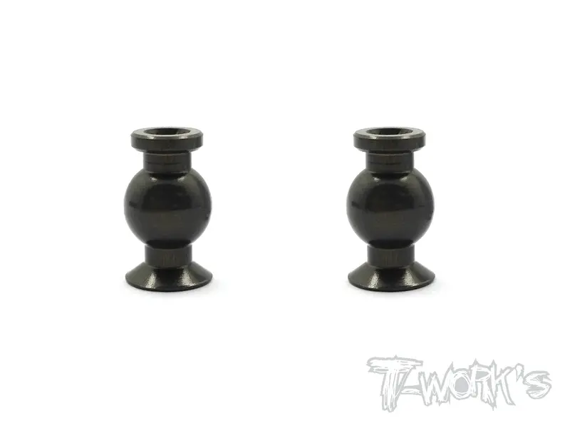 To-200-D  7075-T6 Hard Coated Alum.7Mm Mounting Ball With Hex Socket ( For Team Associated Rc8 B3 ) 2Pcs. 1
