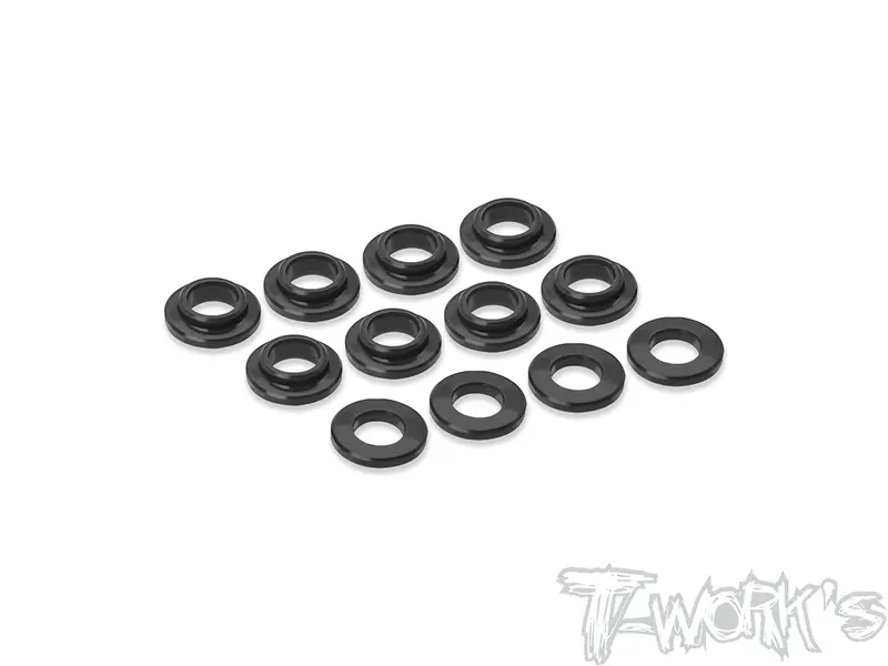 To-201-35.4   Pom Shock Shaft Guides ( Sworkz S35.4 Evo/ S35.4E Evo /Sparko F8) 1