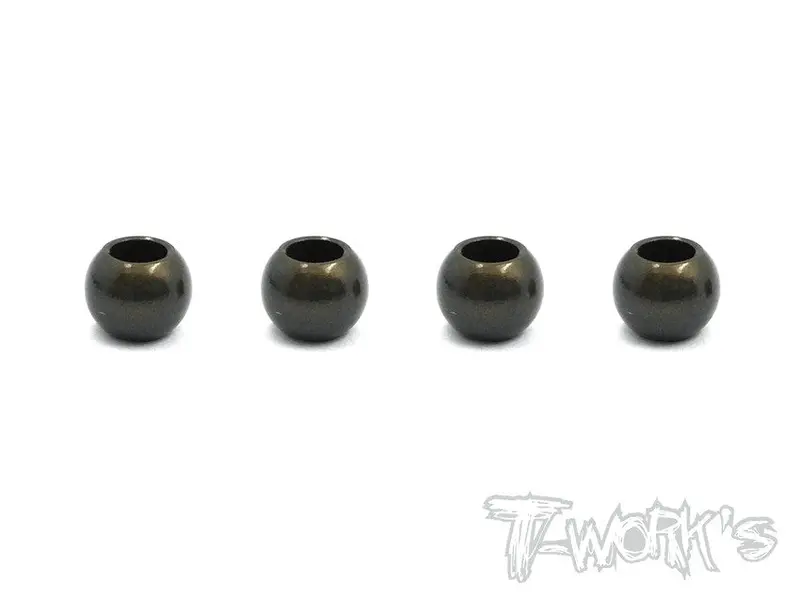 To-206 7075-T6 Hard Coated Alum.5.8Mm Pivot Ball  ( For Kyosho Rb6/Rz6/Zx6 ) 4Pcs. 1