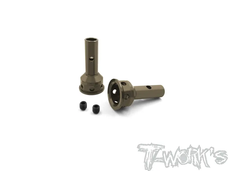 To-210  Hard Coated Alum. F/R Axle Shaft For Team Associated Rc8b3/ Rc8b3e/B3.2  2Pcs 1