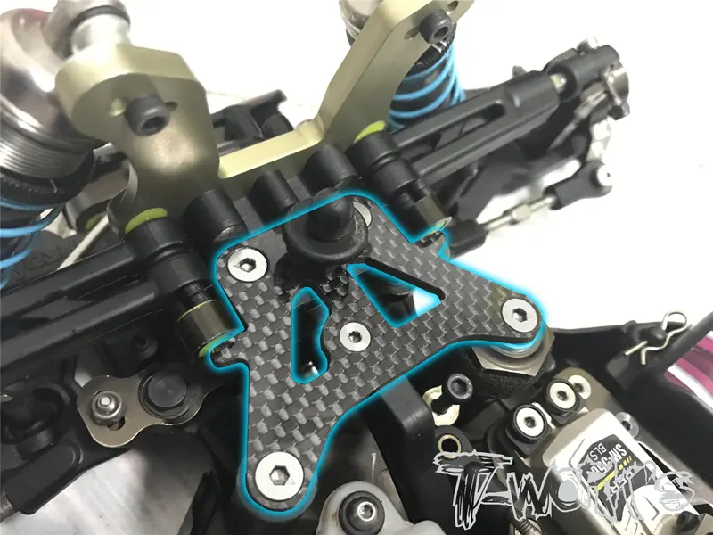To-213-Mp9  Graphite Upper Plate ( For Kyosho Mp9 Tki3, Tki4,Gt3,Mp9e Evo ) 1