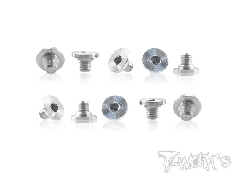 To-215  7075-T6 Alum. Chassis Side Guards Screw ( For Hb Racing D817/D817t D817 V2/D819 ) 10Pcs. 1