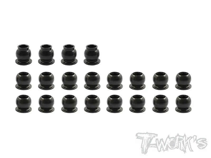 To-216 7075-T6 Hard Coated Alum. Ball Set ( For Xray Nt1 2017/ X1'24/Xp10/X10'26 ) 1