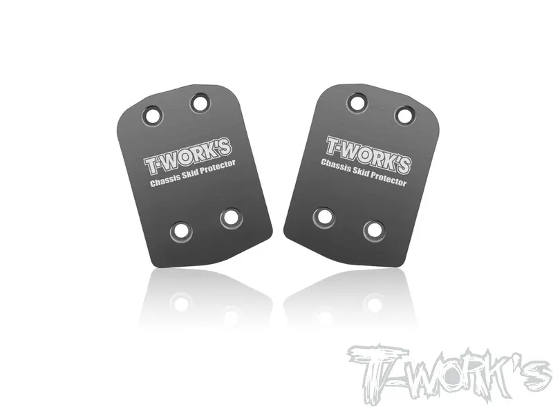 To-220-8Ightx 2.0	 Stainless Steel Rear Chassis Skid Protector (Tlr 8Ight X/E 2.0 & 8Ight Xt/Xte  ) 2Pcs. 1
