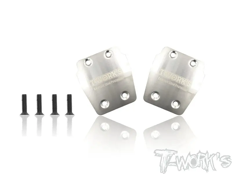 To-220-A319 Stainless Steel Rear Chassis Skid Protector ( Agama A319 ) 2Pcs. 1