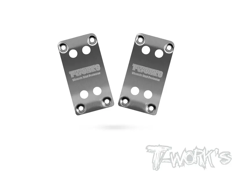 To-220-B6.3	Stainless Steel Rear Chassis Skid Protector ( Team Associated Rc10 B6.4/B6.3/B6.2) 2Pcs. 1