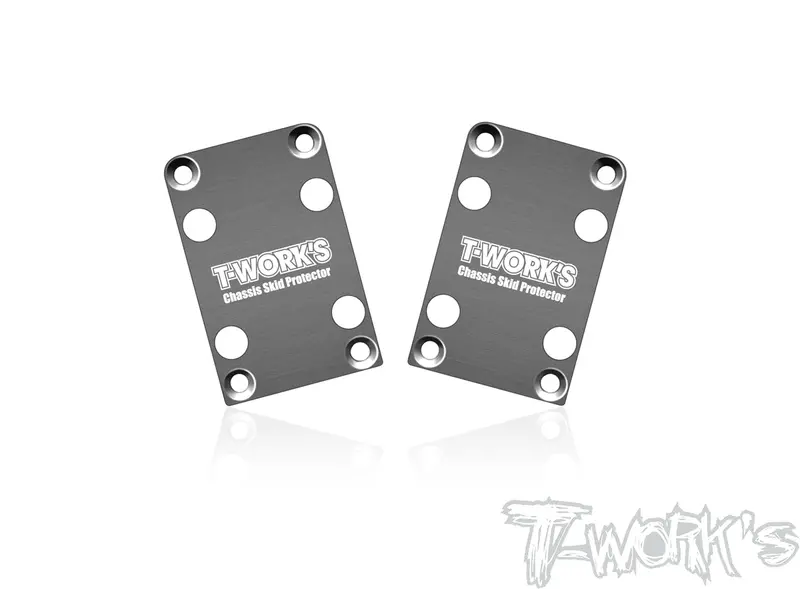 To-220-B74.2	   Stainless Steel Rear Chassis Skid Protector ( Team Associated Rc10 B74.2/B74.1 ) 2Pcs. 1