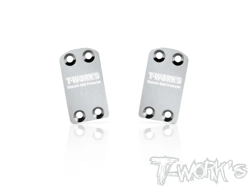 To-220-B84    Stainless Steel Rear Chassis Skid Protector ( Team Associated Rc10 B84/B84d ) 2Pcs. 1