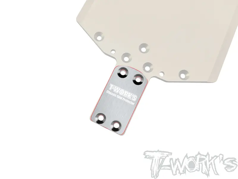 To-220-B84 Stainless Steel Rear Chassis Skid Protector ( Team Associated Rc10 B84/B84d ) 2Pcs. 2
