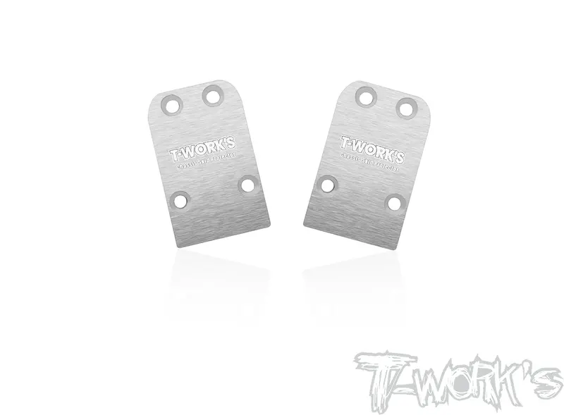 To-220-Dtm3.1 Stainless Steel Rear Chassis Skid Protector ( Yokomo Yz2 Dtm3.1) 2Pcs. 1