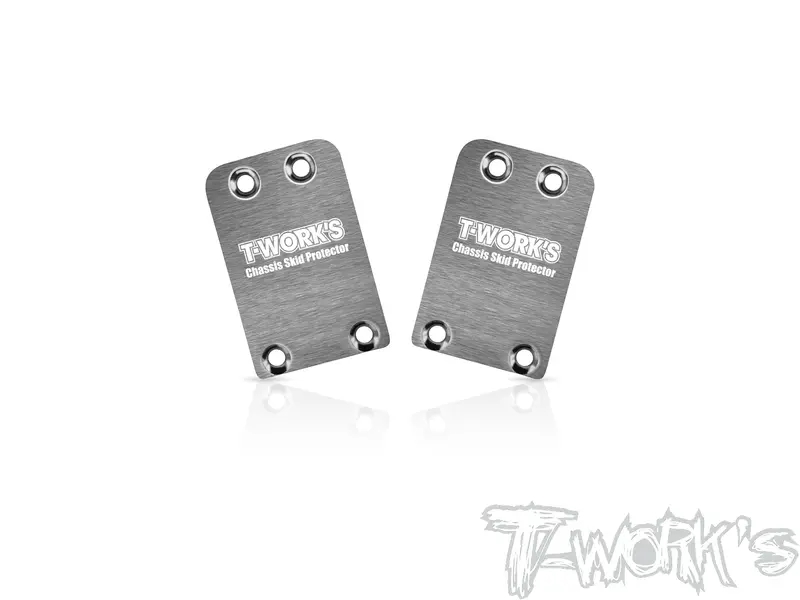 To-220-Msb1    Stainless Steel Rear Chassis Skid Protector ( Mugen Msb1 ) 2Pcs. 1