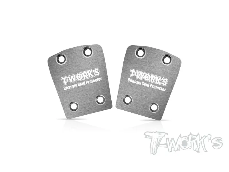 To-220-Wirc   Stainless Steel Rear Chassis Skid Protector ( Wirc Sbx2 ) 2Pcs. 1