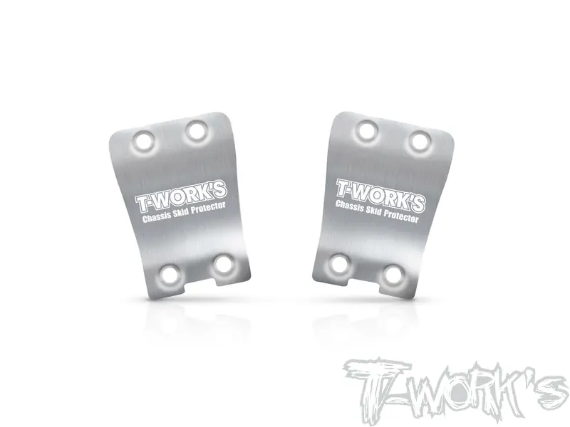 To-220-X5b     Stainless Steel Rear Chassis Skid Protector ( Hong Nor X5b ) 2Pcs. 1