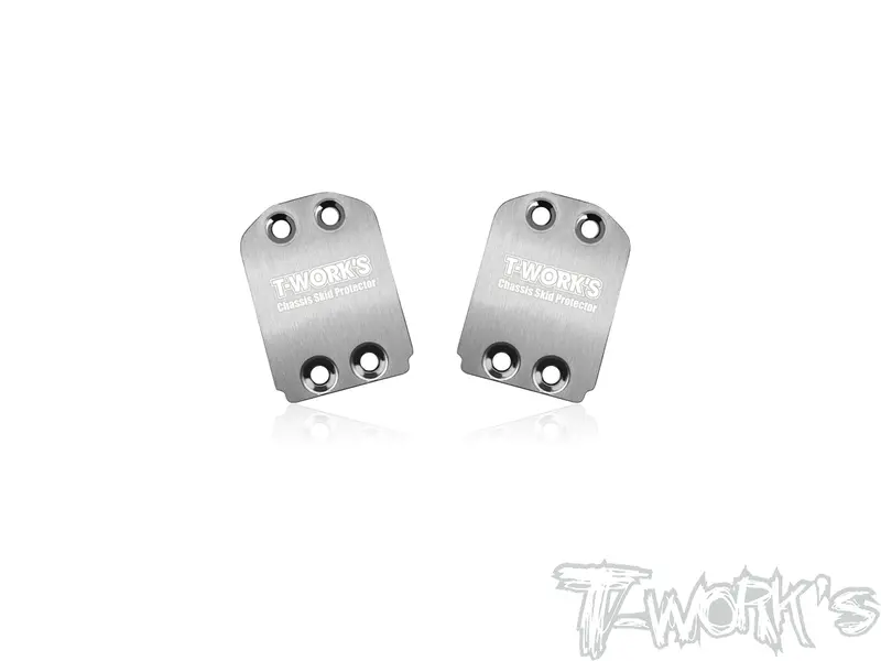 To-220-Xb2'23	Stainless Steel Rear Chassis Skid Protector ( Xray Xb2 '23/22/21 ) 2Pcs. 1