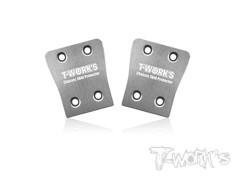 To-220-Xb823	Stainless Steel Rear Chassis Skid Protector ( Xray Xb8'23 )  2Pcs. 1