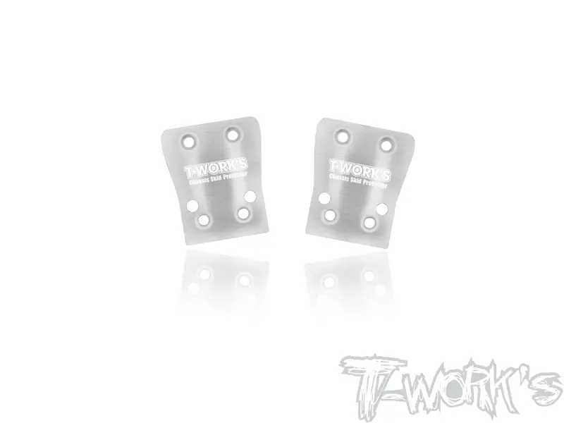 To-220-Xb826	Stainless Steel Rear Chassis Skid Protector ( Xray Xb8'26 ) 2Pcs. 1