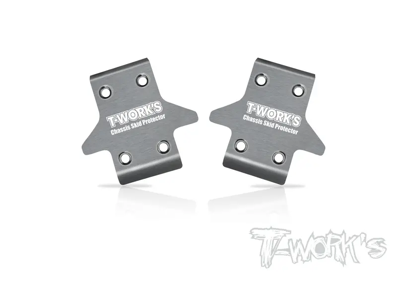 To-235-Wirc   Stainless Steel Front Chassis Skid Protector ( For Wirc Sbx2 ) 2Pcs. 1