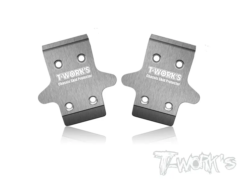 To-235-Xb823	Stainless Steel Front Chassis Skid Protector ( Xray Xb8'23/24/25 ) 2Pcs. 1