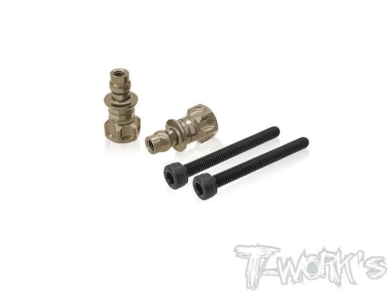 To-240-F8-1    Hard Coated 7075-T6 Alum. Rear Shock Standoffs ( For Sparko F8 )  2Pcs. 1