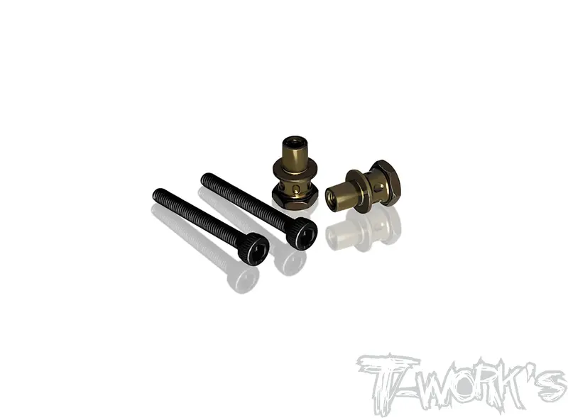 To-240-K-2	Hard Coated 7075-T6 Alum. Shock Standoffs -2Mm (For Kyosho Mp9 Tki3/Tki4,Mp9e Evo/ Mp10/Mp11)  2Pcs. 1