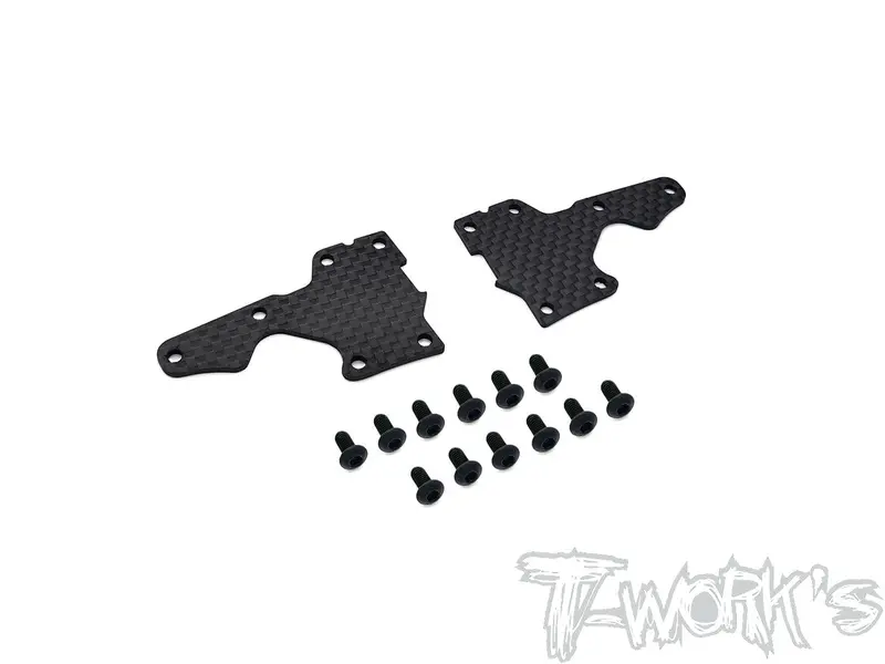 To-246-35.4-F  Graphite Front A-Arm Stiffeners 1Mm/1.5Mm ( For Sworkz S35-4/S35-4 Evo/ S35.4Evo/4Evo  ) 1