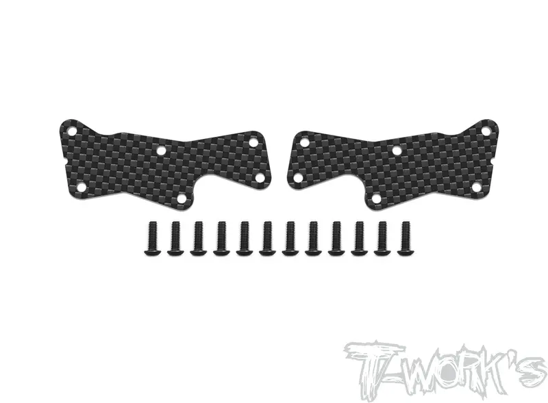 To-246-8Ight-X2.0-F    Graphite Front A-Arm Stiffeners 1Mm/1.5Mm  ( For Tlr 8Ight-X/Xe 2.0 ) 1