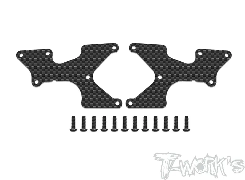 To-246-8Ight-X2.0-R    Graphite Rear  A-Arm Stiffeners 1Mm/1.5Mm  ( For Tlr 8Ight-X/Xe 2.0 ) 1
