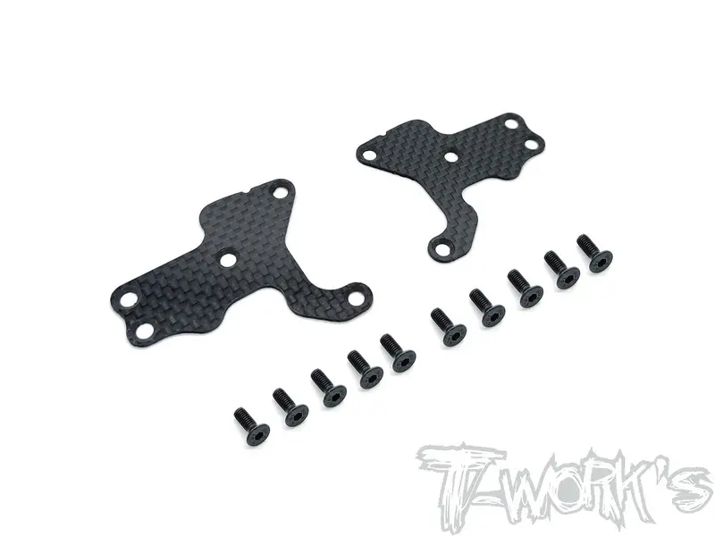 To-246-B3.2-F  Graphite Front A-Arm Stiffeners 1Mm/1.2Mm ( Team Associated Rc8 B3.2 ) 1