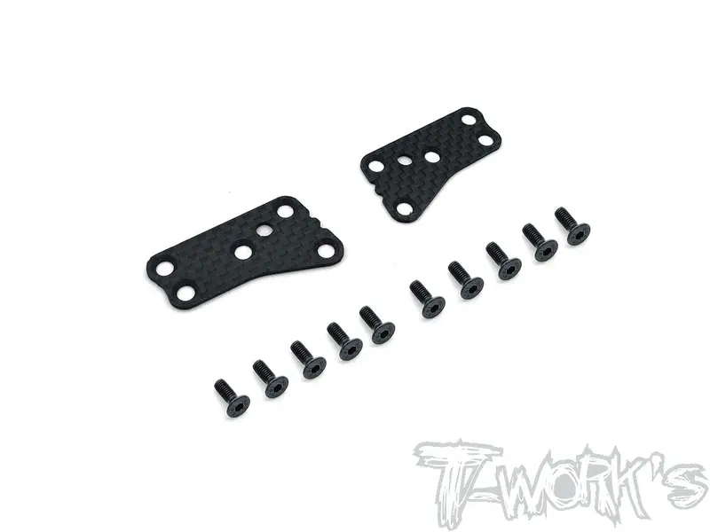 To-246-B3.2-Uf Graphite Front Upper A-Arm Stiffeners 1Mm/1.2Mm ( Team Associated Rc8 B3.2 ) 2