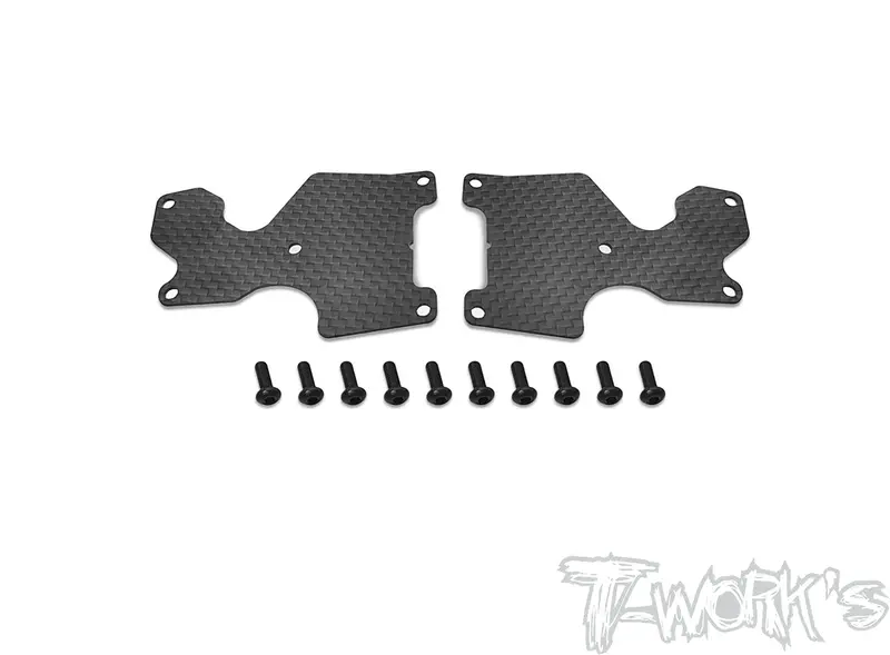 To-246-Mbx8r-R   Graphite Rear  A-Arm Stiffeners 1 /1.2 /2Mm  ( For Mugen Mbx8r ) 1