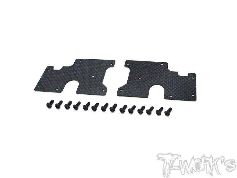 To-246-Srx8-Rl Graphite Rear Lower A-Arm Stiffeners 1Mm/1.5Mm  ( For Serpent Srx8/E/Evo Gt/Gte/ E-Pro/ Gte Lwb/Gt Tq/Gte Wc  ) 1
