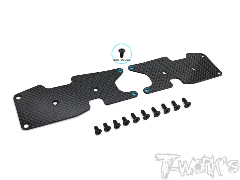 To-246-T3.2-R1.5	Graphite Rear A-Arm Stiffeners 1.5Mm  ( For Team Associated Rc8 T3.2 ) 1