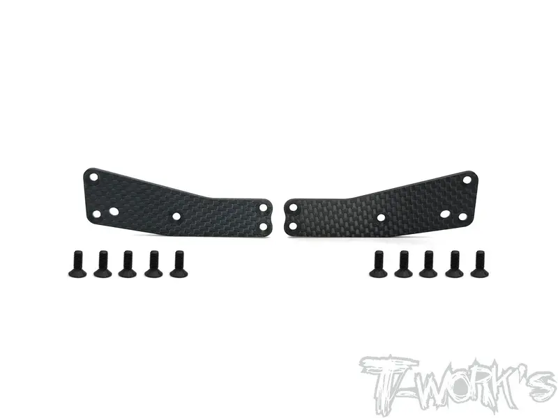 To-246-T3.2-Uf1.5	Graphite Front Upper A-Arm Stiffeners 1.5Mm ( For Team Associated Rc8 T3.2 ) 1