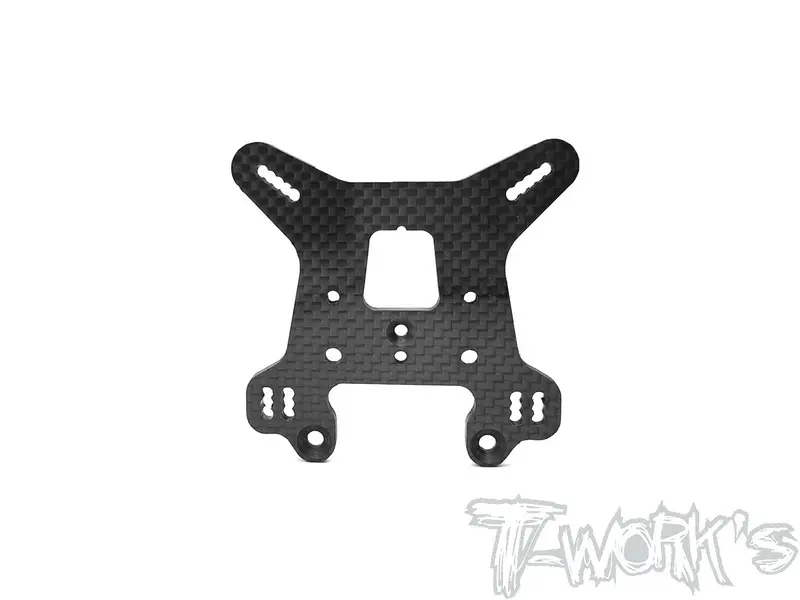 To-247-B3.2-R Graphite Rear Shock Tower 4Mm ( For Team Associated Rc8 B3.2 ) 1