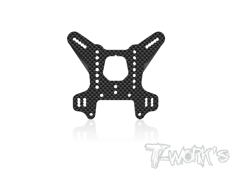 To-247-Mbx8-R+3	 Graphite 4Mm Rear Shock Tower +3Mm ( Clancy Edition )   For Mugen Mbx8/Mbx8 Eco/Mugen Mbx8r 1