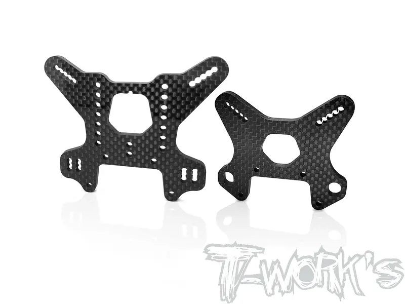 To-247-Mbx8-V2   Graphite Shock Tower 4Mm Ver.2 ( For Mugen Mbx8/Mbx8 Eco/Mbx8r ) 1