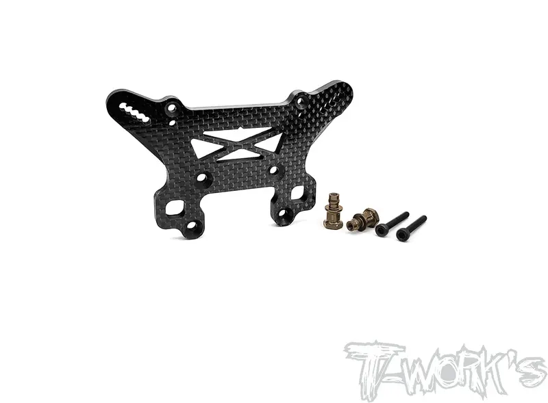 To-247-T3.2   Graphite Front/Rear Shock Tower 4Mm/5Mm With Short Standoffs ( For Team Associated Rc8 T3.2/T3.1) 1