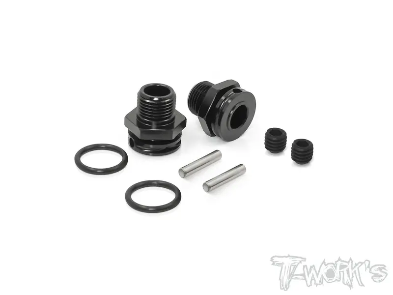 To-249A-M Dual Lock 17Mm Truggy Wheel Adapter 9.5Mm ( For Mugen  , Sworkz ) 1